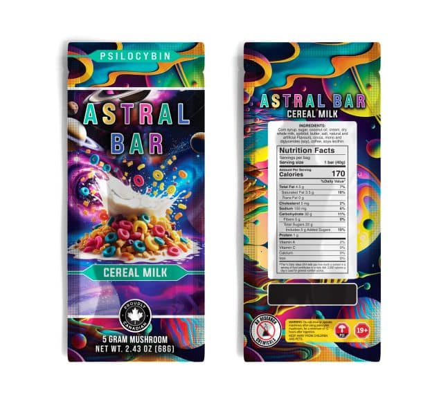 Shrooms Chocolate 5g Astral Bar