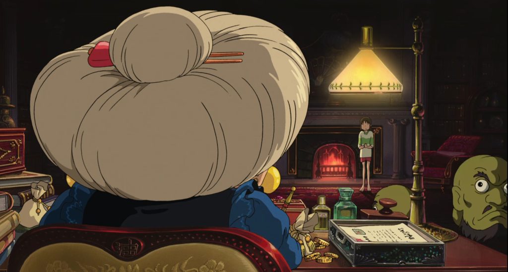 A shot from Spirited Away