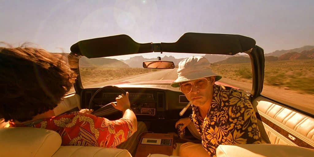 A shot from the movie Fear and Loathing in Las Vegas